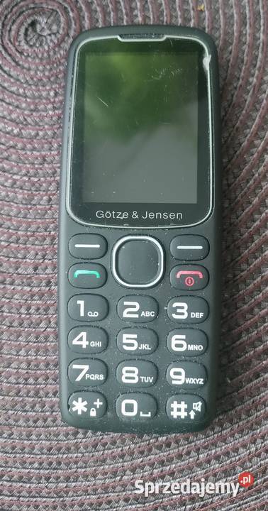 Telefon GTZE JENSEN GFE302 Czarny Sanok sprzedam