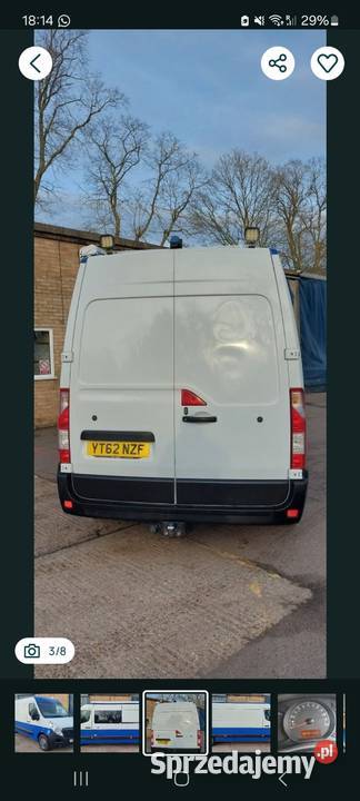 Vauxhall Movano Kamper 2013 23d samoróbka Krasnosielc