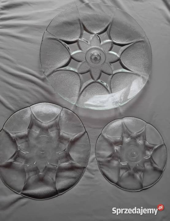 Komplet 3 talerzy z dziurką model Stella HSG Koźminek