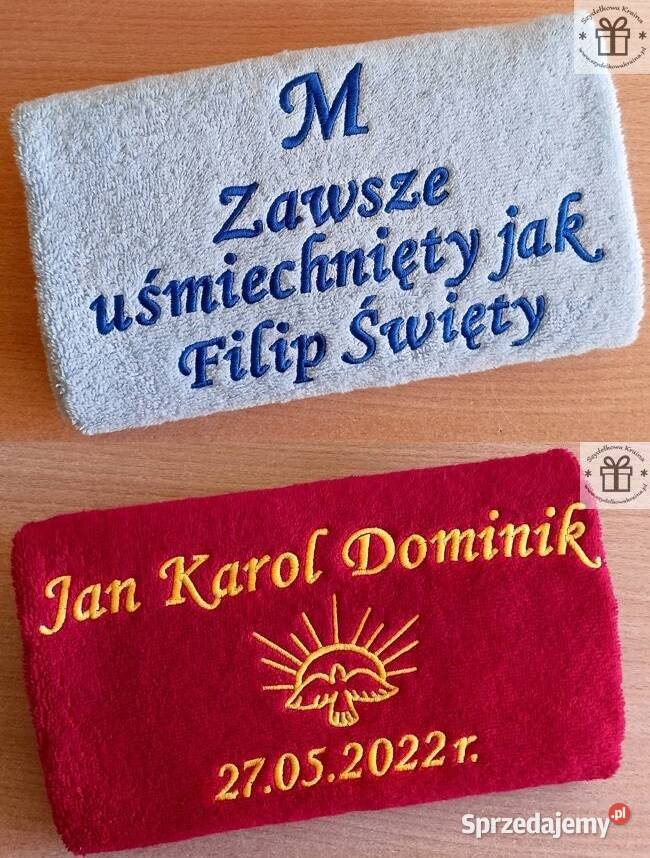 Prezent KSIĘDZA podziękowanie urodziny RĘCZNIK z