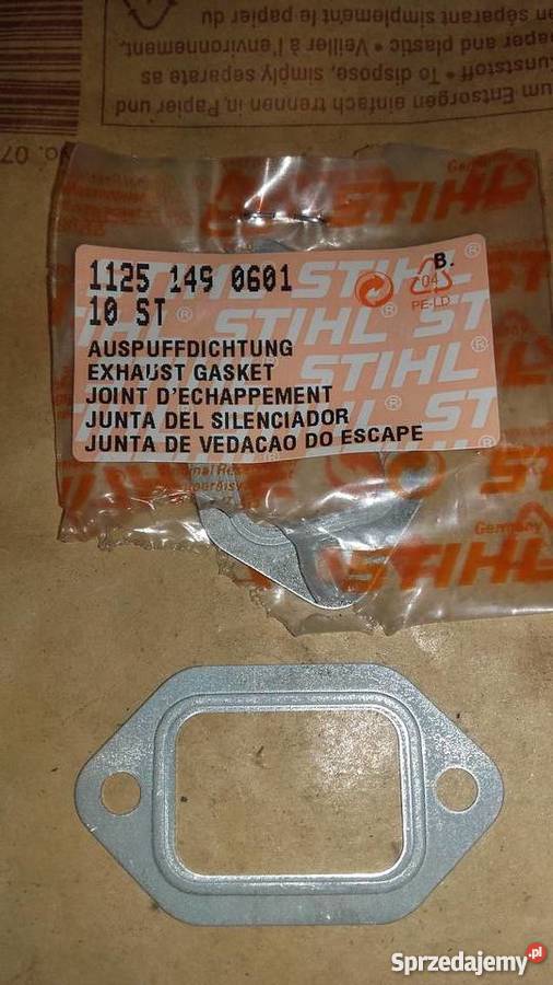 uszczelka tłumika Stihl do pilarek i przecinarek Leśnictwo Żywiec