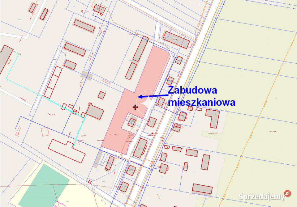 Dwie działki przemysłowa i budowlana Podedwórze 145m