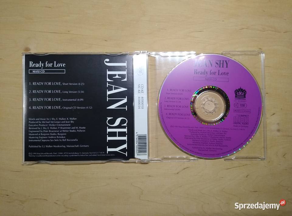 Jean Shy Ready for Love Gdańsk