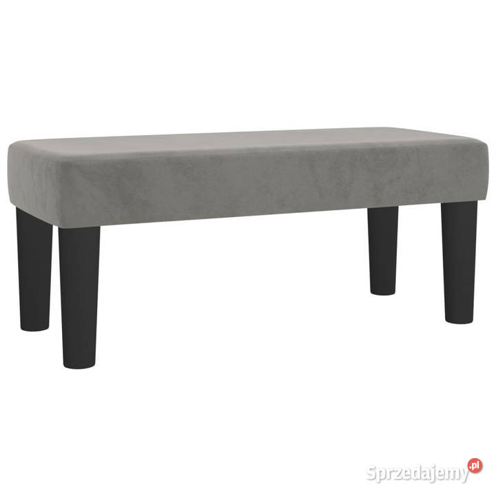 Łóżko kontynentalne z materacem jasnoszare 128cm Warszawa