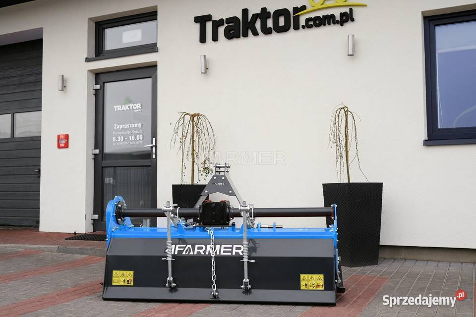 Glebogryzarka ciężka TMK 160 4FARMER niebieska podkarpackie Tajęcina