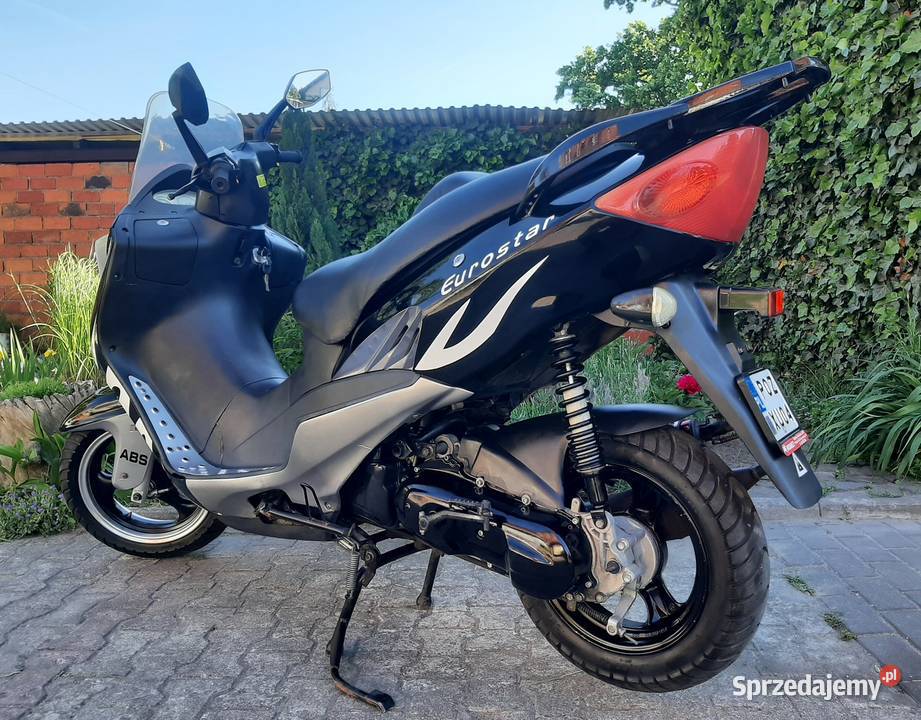 Zadbany duży skuter Kingway Eurostar 50ccm 2t Tuczno