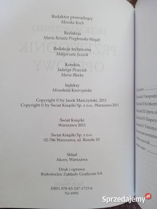 Przewodnik operowy Jacek Marczyński Mielno