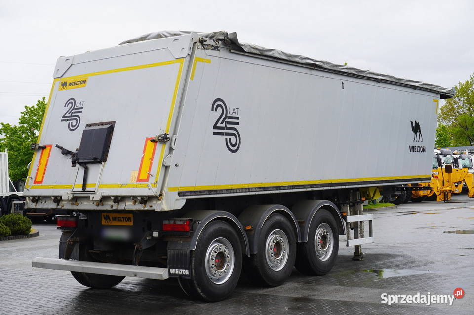 Wielton NW3 waga 62t poj 38m3 elek dach Teflon sprzedam