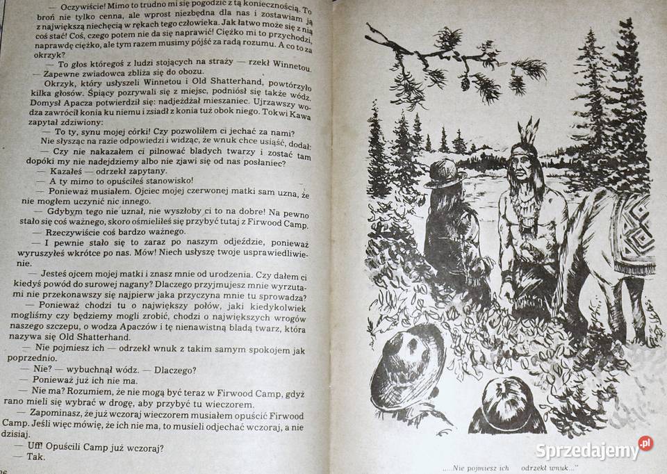 Czarny Mustang góry i prerie Karol May Cz123 Chełm