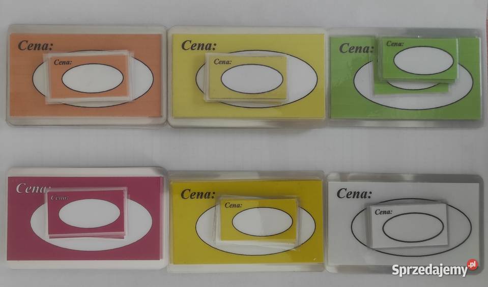 Cenówki laminowane małe i duże Rudziniec