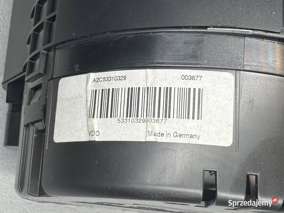 LICZNIK ZEGARY PRĘDKOŚCIOMIERZ VOLKSWAGEN GOLF Warszawa
