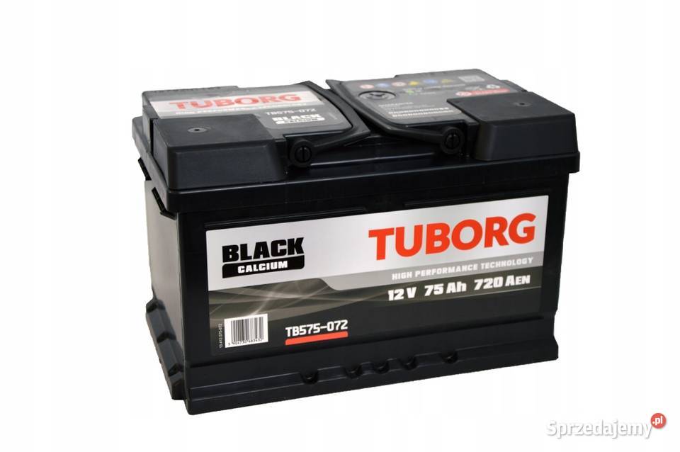 Akumulator Tuborg Black TB575072 12V 75Ah 720A Akumulatory Wrocław
