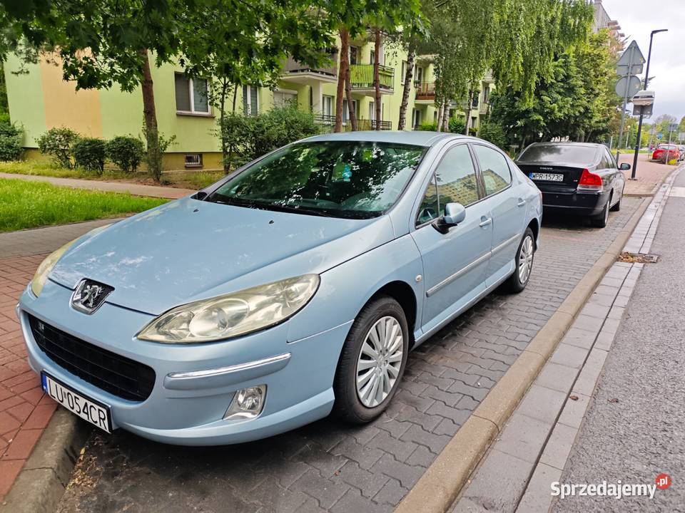 Peugeot 407 20 HDi 136 2008 manual OC i przegląd Pruszków