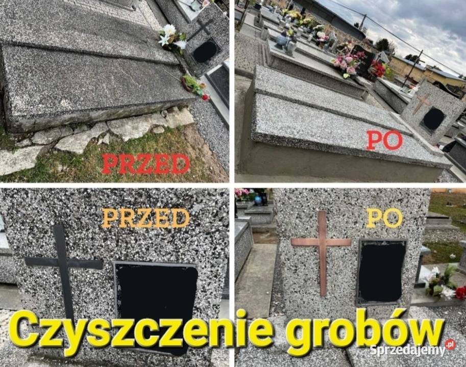 Opieka całoroczna grobem sprzątanie grobu Przemyśl