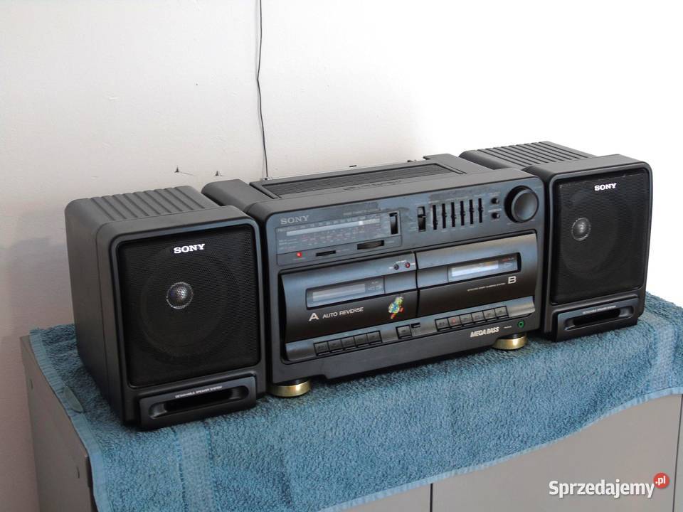 Radio odtwarzacz AUX Sony CFS710L Vintage Jasło