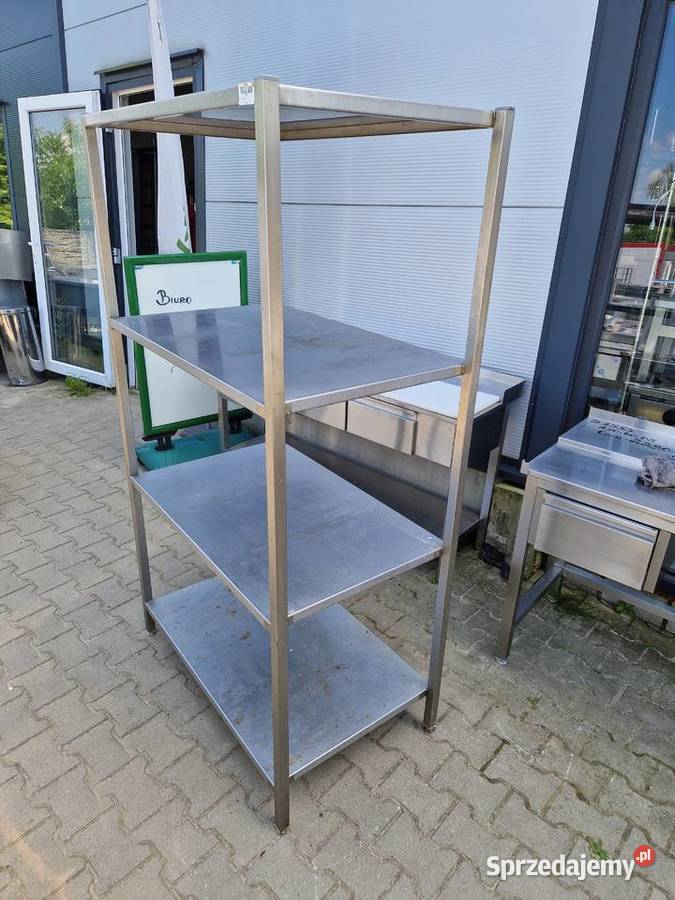 Regał Gastronomiczny Stal Nierdzewna 4 Półki Ostrów Wielkopolski sprzedam