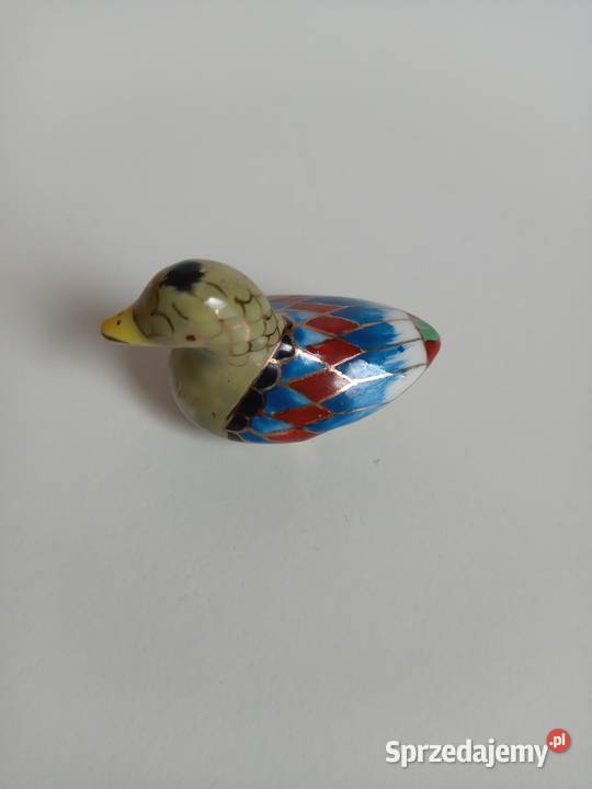 Kaczka ozdobna ceramiczna Vintage Kraków