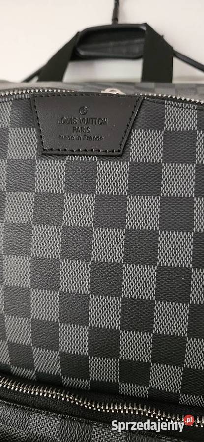 Louis Vuitton plecak męski duży piękny szara Uniseks mazowieckie Konstancin-Jeziorna