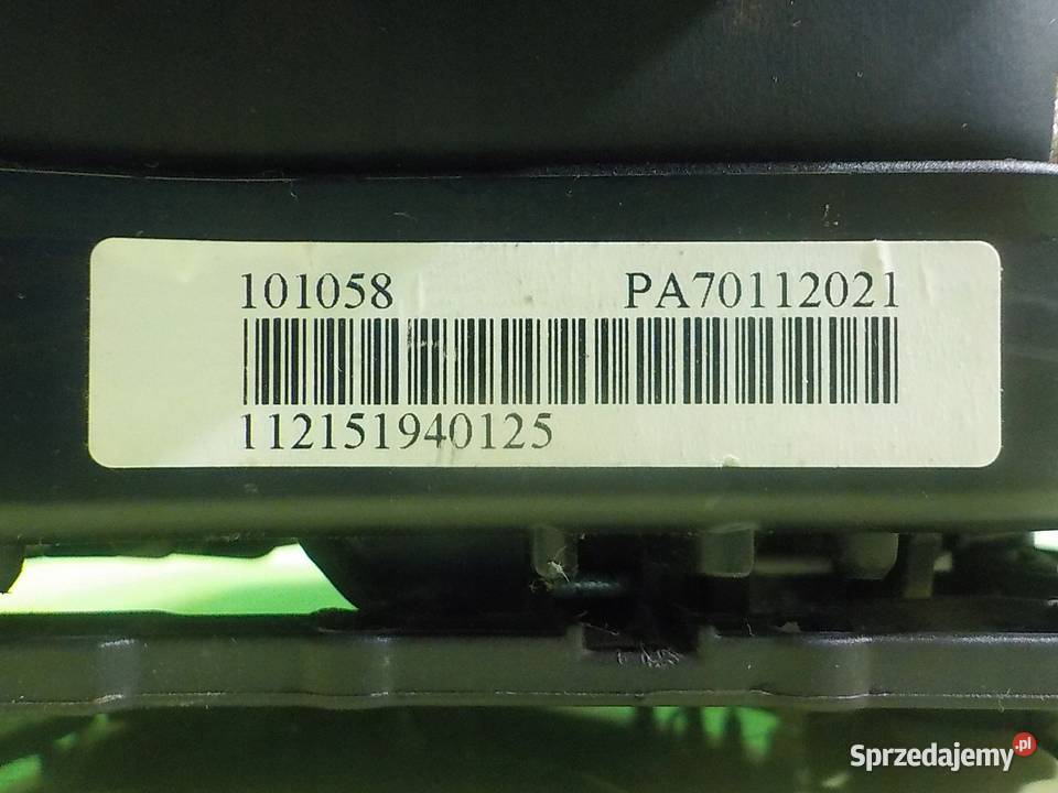 COMBO D 13 CDTI 16r L1H1 AIRBAG poduszka Suków