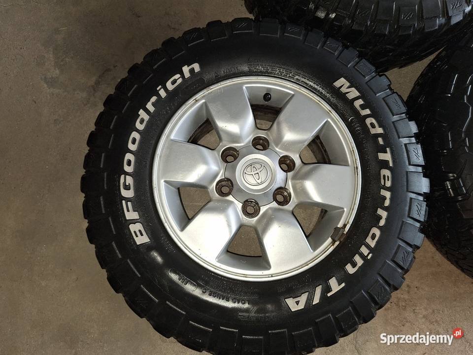 Koła Toyota Hilux 15 z oponami Strykowo sprzedam