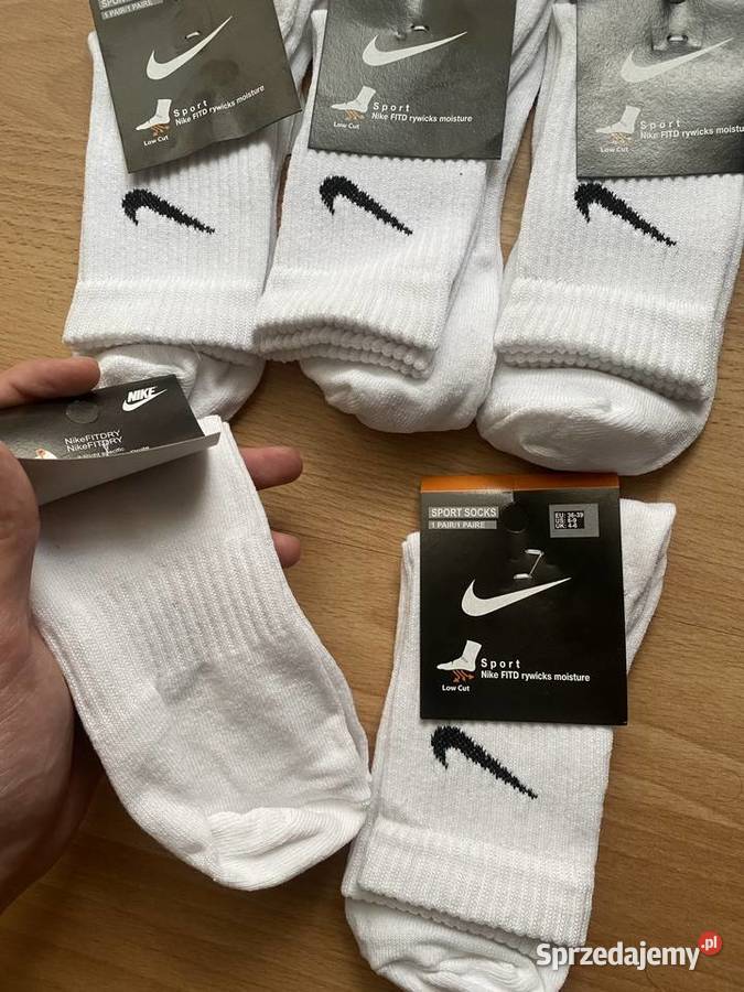 skarpetki nike biale mazowieckie Warszawa