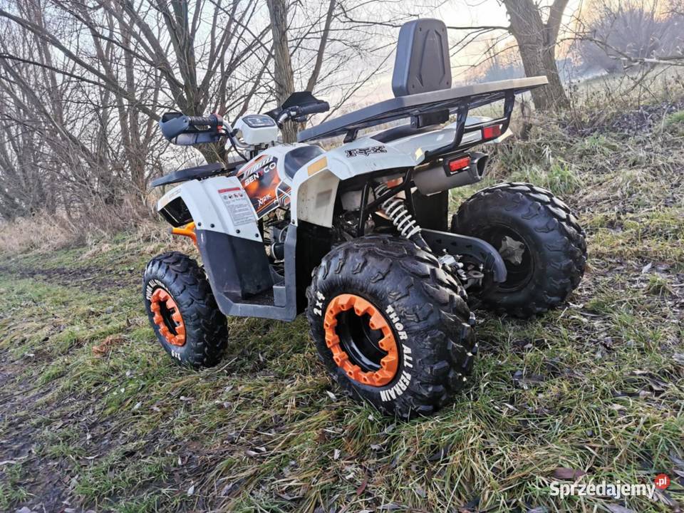 Duży Quad 200 ledy koła 10 stan Pozostałe Rawicz sprzedam