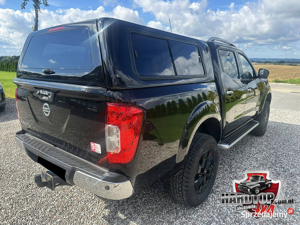 Zabudowa Navara Hardtop paki Szyby Przesuwne