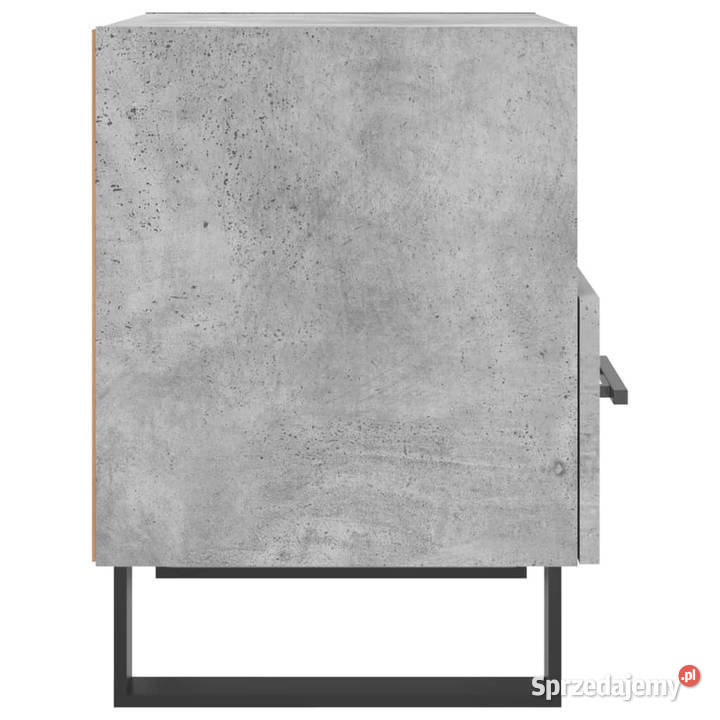 Szafka nocna szarość betonu 40x35x475 WM827492