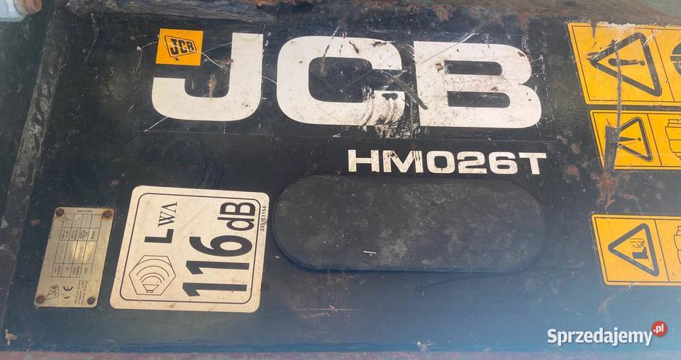 Oryginalny młot Jcb HM 026T JCB 60C JCB 65C Osprzęt roboczy