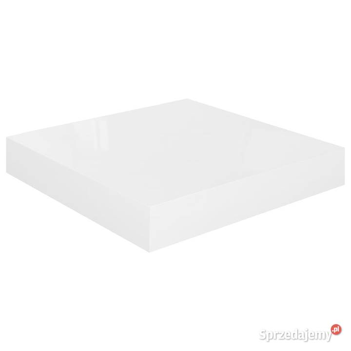 Półki ścienne 4 białe wysoki połysk 23x235x38 sprzedam