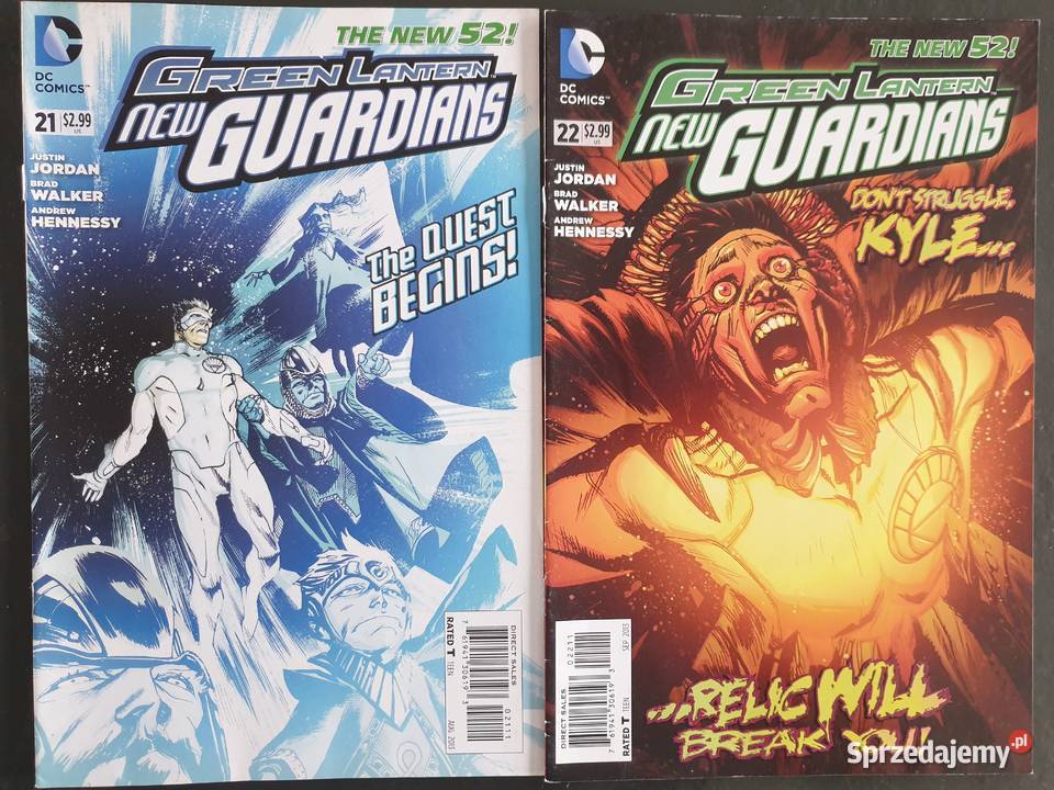 Green Lantern Guardians 19 komiksów DC USA Gdynia