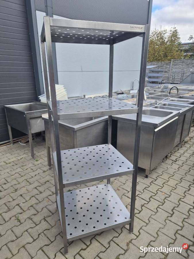 Regał Ociekowy Gastronomiczny Stal Nierdzewna 4 Ostrów Wielkopolski