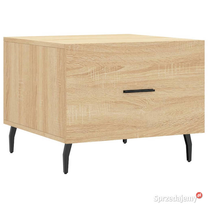 Stolik kawowy dąb sonoma 50x50x40 materiał sprzedam
