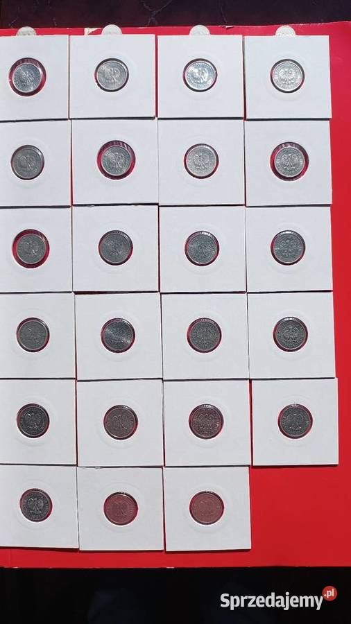 10 groszy PRL wszystkie roczniki monet