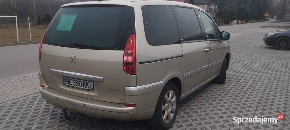 Peugeot 807 Majdan Królewski sprzedam