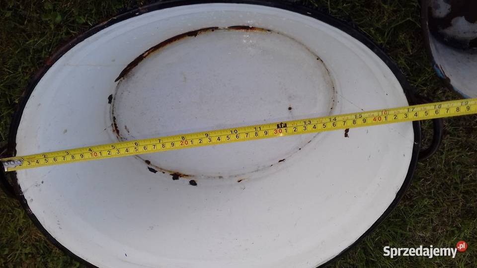 miski balie emalia prl loft vintage opolskie Brzeg