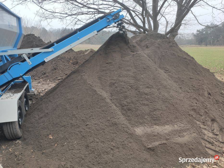 Ziemia przesiewana ogrodowa pod trawniki