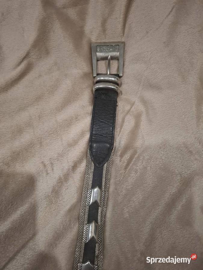 Genuine Leather Skórzany pasek Made in Taiwan Pozostałe Głubczyce