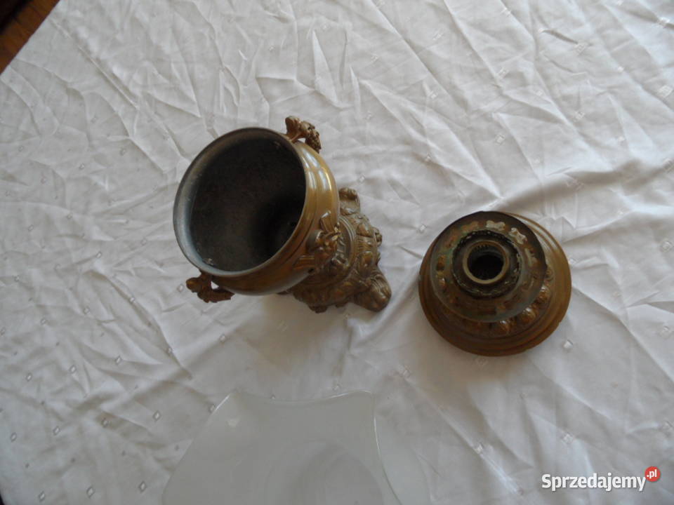 Zabytkowa lampa naftowa Rosja Antyki lubelskie Lublin sprzedam