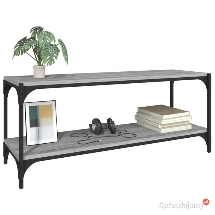 Szafka pod TV szary dąb sonoma 100x33x41 mazowieckie Warszawa