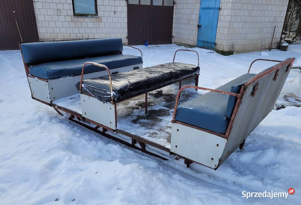 Sanie Duże do Ciągnika