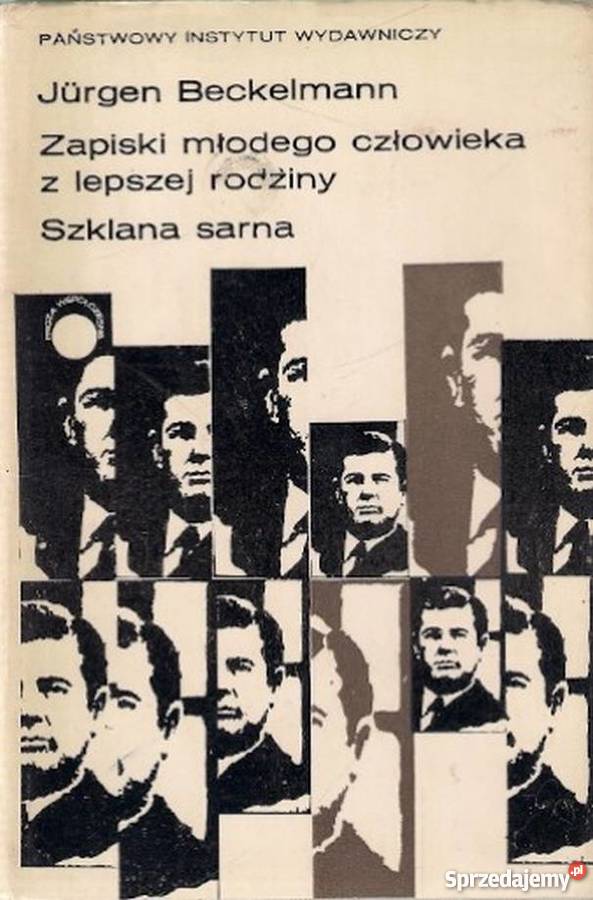 ZAPISKI MŁODEGO CZŁOWIEKA Z LEPSZEJ RODZINY Rok wydania 1969 Płock