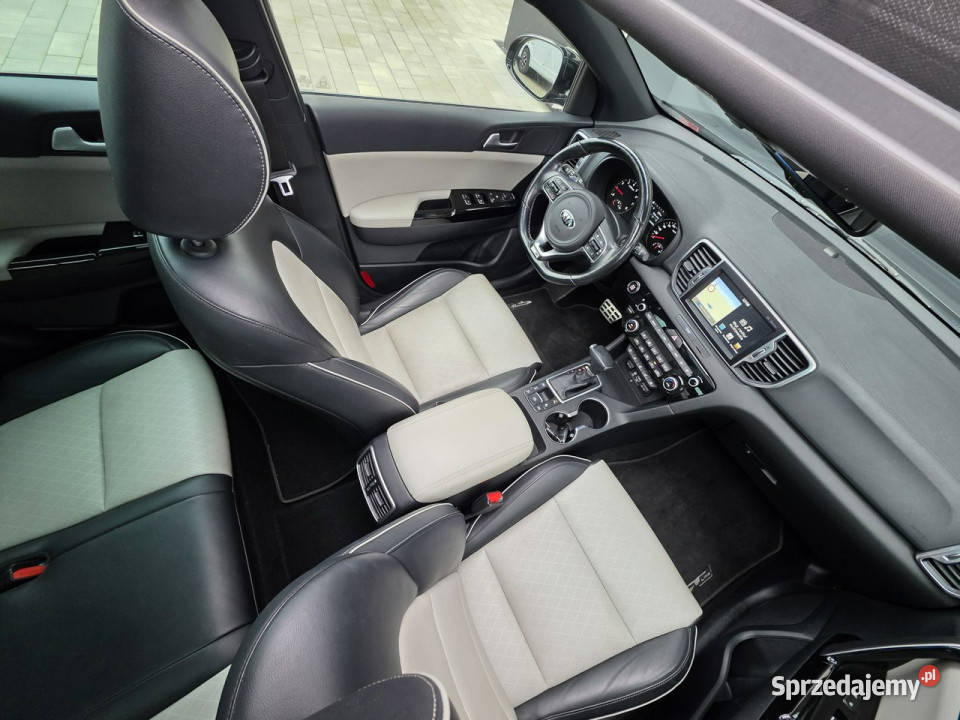 Kia Sportage 4x4 GTline bezwypadkowa DUŻYM gniazdo SD wielkopolskie Czarnków sprzedam