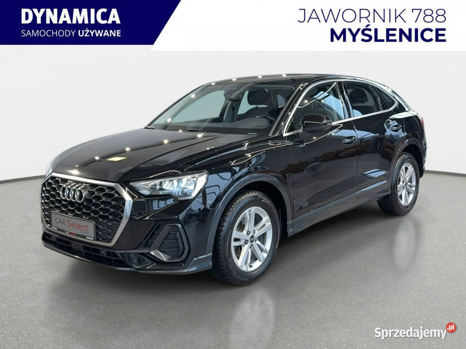 Audi Q3 Sportback VAT 23 35TFSI 150 Stronic 2023 czarny Myślenice