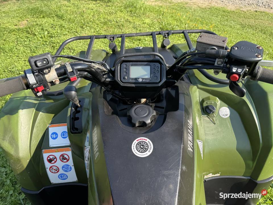 Yamaha Grizzly 450 z 2020 r Warn Kodiak 4x4 56km podkarpackie Uherce Mineralne