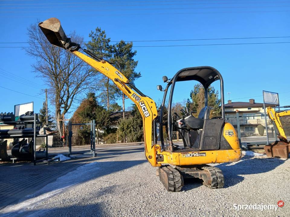 JCB 8014 Mini koparka JCB 8014 z 2017r ładna Złoczew