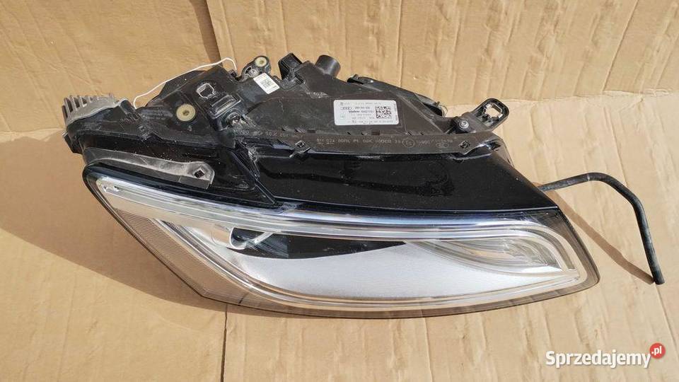 Lampa Prawa Bi Xenon Skrętny Led Audi Q5 8R Lift Lampy przednie