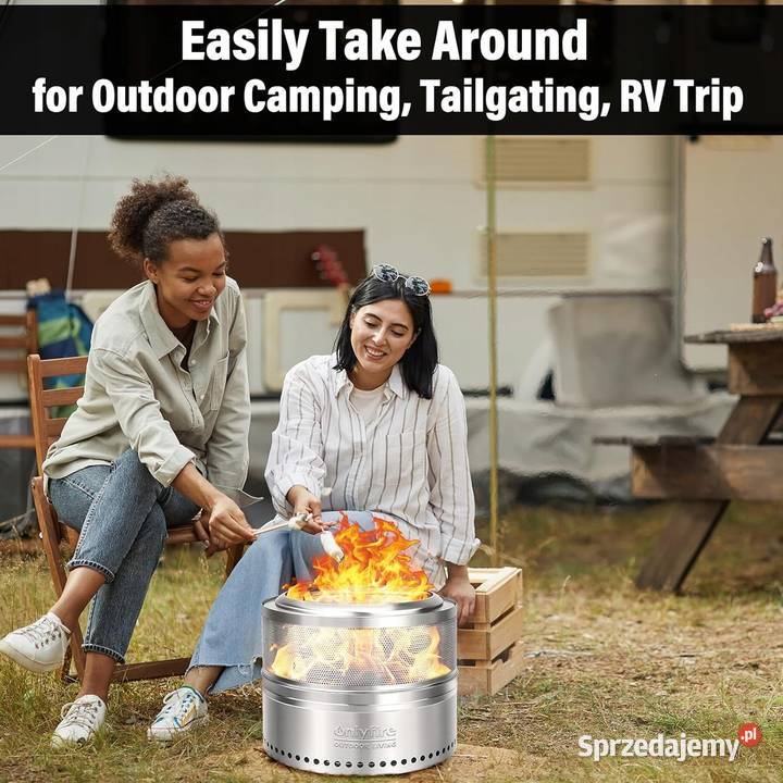 Bezdymne palenisko palone drewnem 50 stal