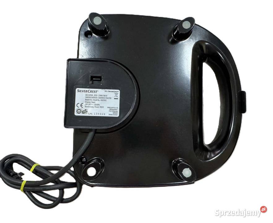 Opiekacz SilverCrest HG05992 czarny 700 W warmińsko-mazurskie Elbląg