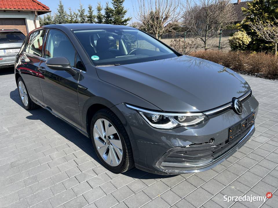 Volkswagen Golf VIII 20 VW 20TSI 190 kurtyny powietrzne wielkopolskie Kalisz